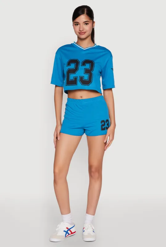 23 Graphic Jersey Mesh Shorts sold by Rainbow