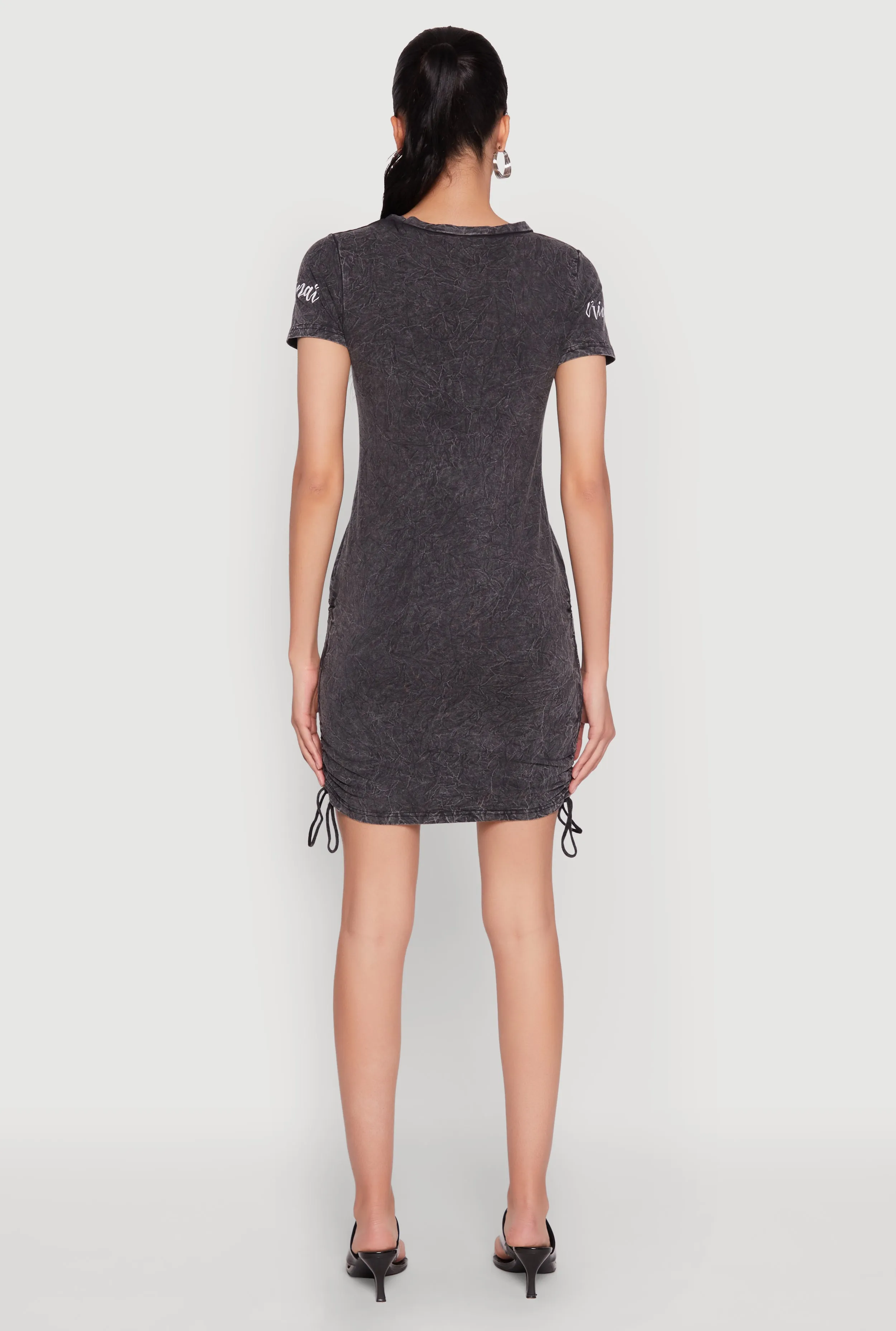 Im Not Perfect But Im Original Ruched Dress sold by Rainbow product image thumbnail 5