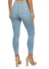 WAX High Waisted Distressed Skinny Jeans sold by Rainbow