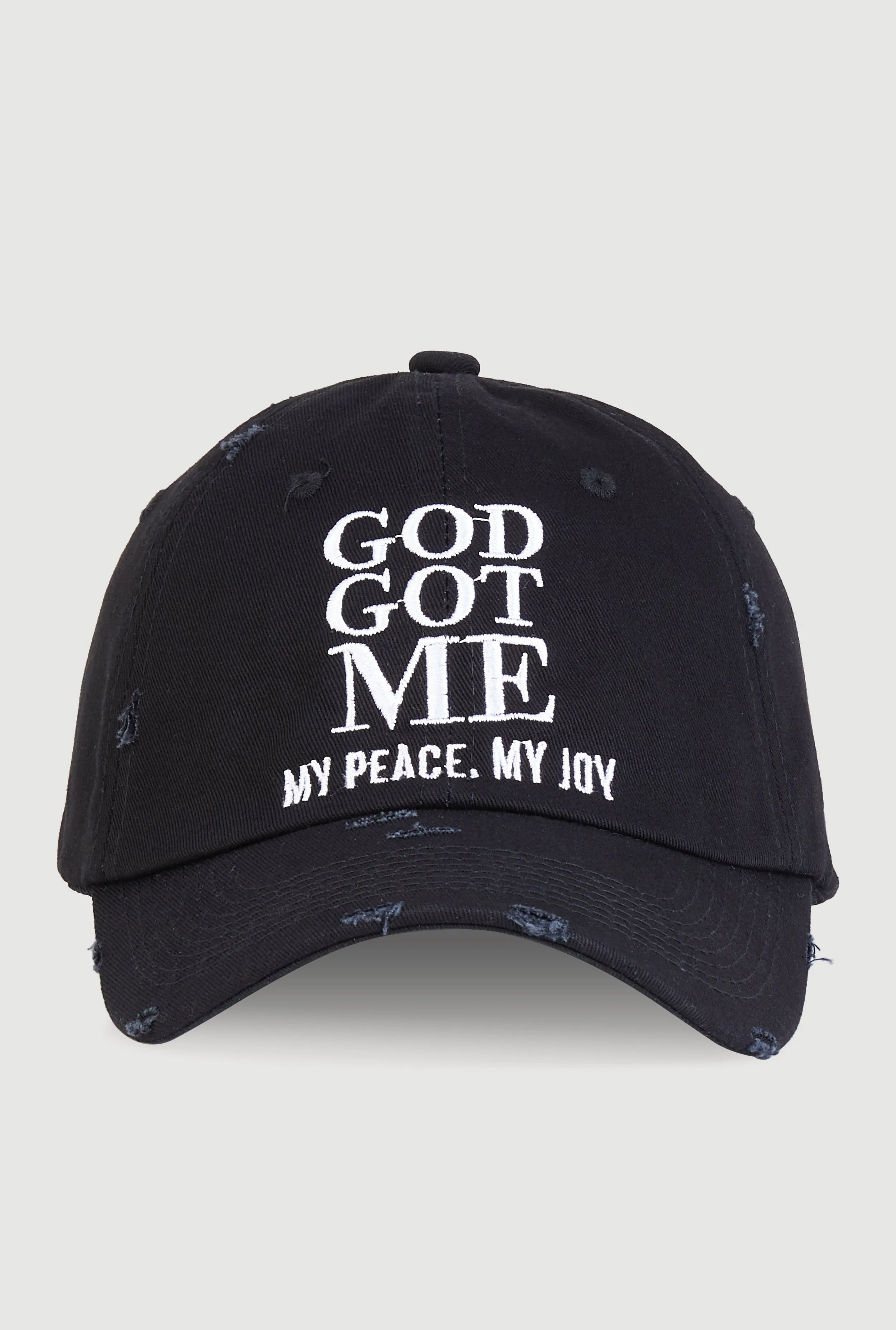 God Got Me My Peace My Joy Baseball Cap sold by Rainbow product image thumbnail 3