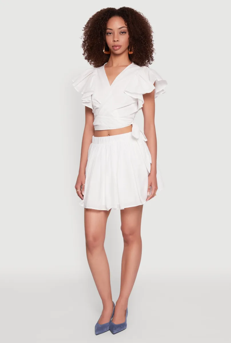 Haute Monde Pleated Skirt sold by Rainbow