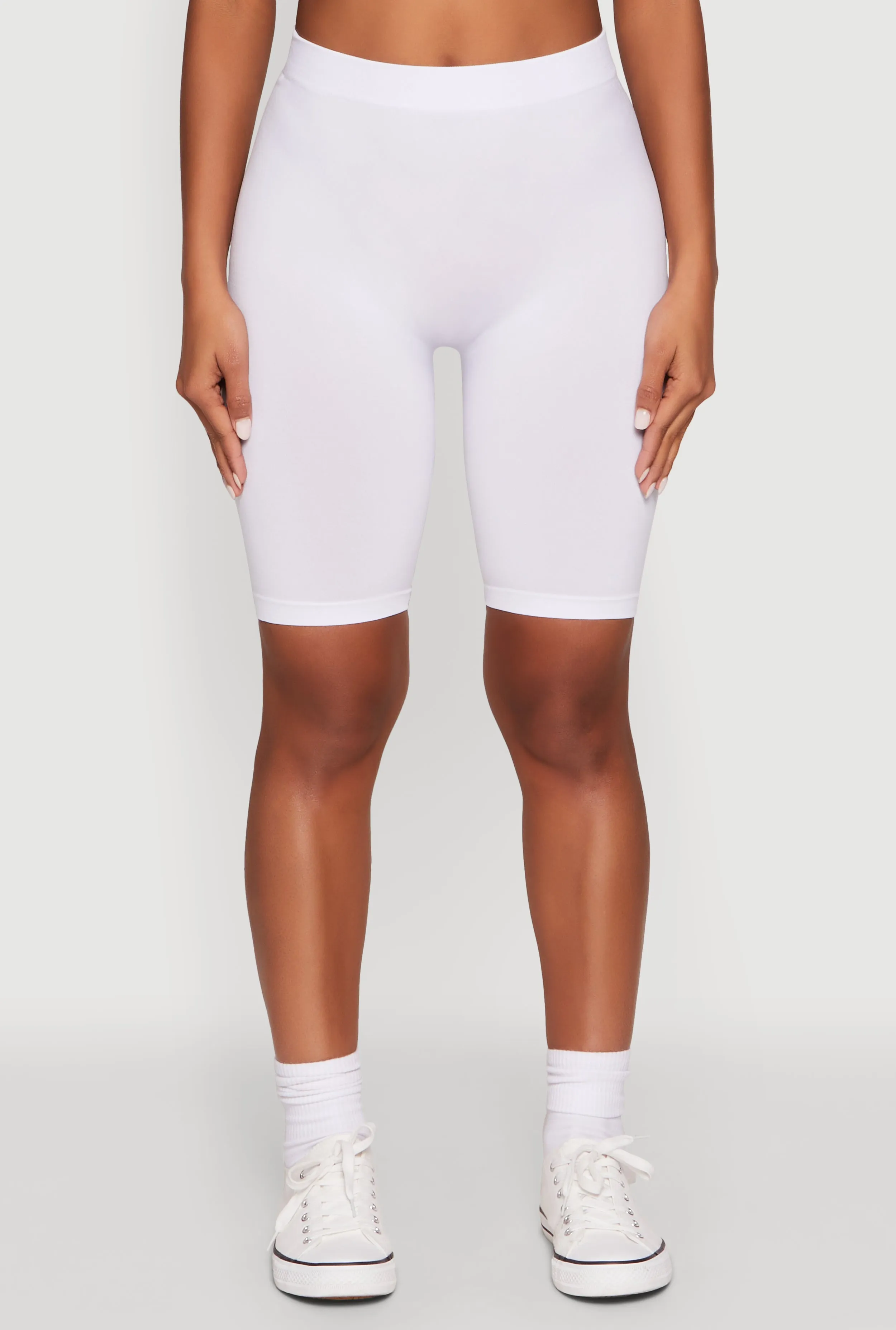 High Waist Seamless Biker Shorts sold by Rainbow product image thumbnail 5