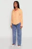 Iris Gauze Knit Button Front Shirt sold by Rainbow