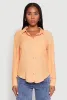 Iris Gauze Knit Button Front Shirt sold by Rainbow
