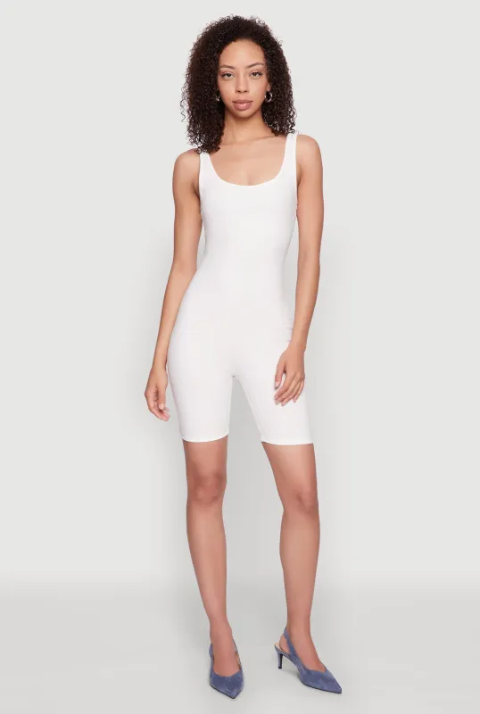 Iris Rib Knit Biker Romper sold by Rainbow