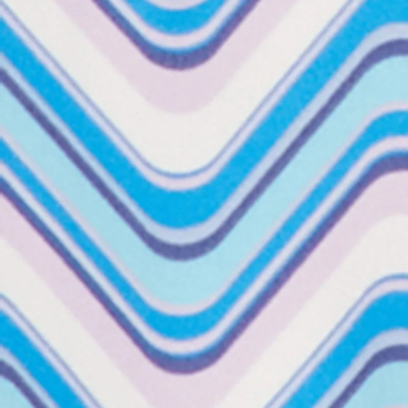 Plus Size Wavy Striped Midi Shirt Dress sold by Rainbow product image thumbnail 4