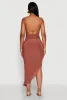 Haute Monde Cowl Neck Asymmetrical Dress sold by Rainbow