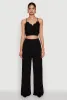 Airy Wide Leg Dress Pants sold by Rainbow