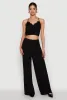 Airy Wide Leg Dress Pants sold by Rainbow