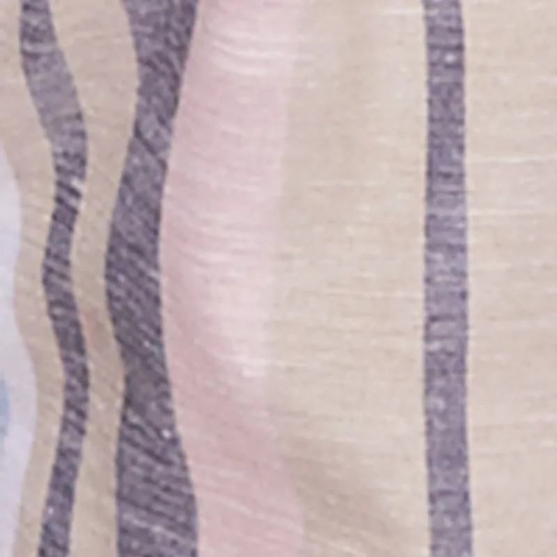 Striped Tie Waist Belted Cargo Pocket Romper sold by Rainbow product image thumbnail 4