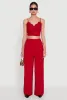 Airy Wide Leg Dress Pants sold by Rainbow