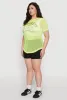 Plus Size Brooklyn College League Fishnet Top sold by Rainbow