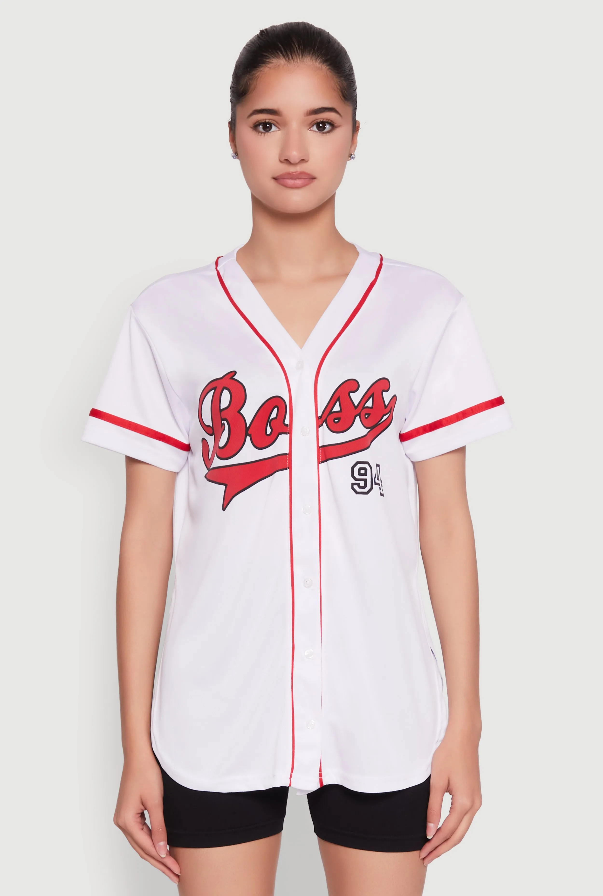 Boss 94 Graphic Baseball Jersey sold by Rainbow product image thumbnail 2