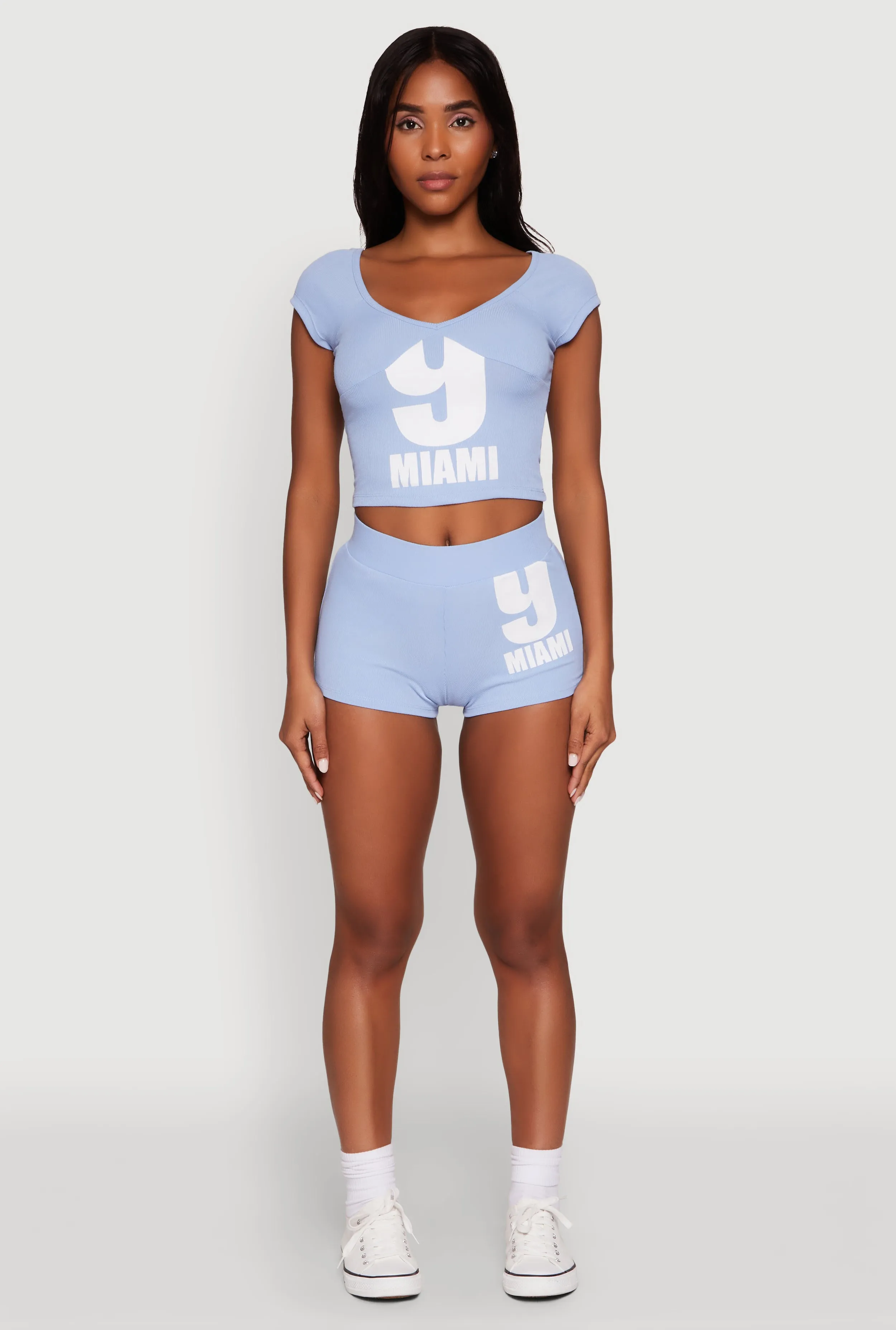 9 Miami Graphic Top sold by Rainbow product image thumbnail 3