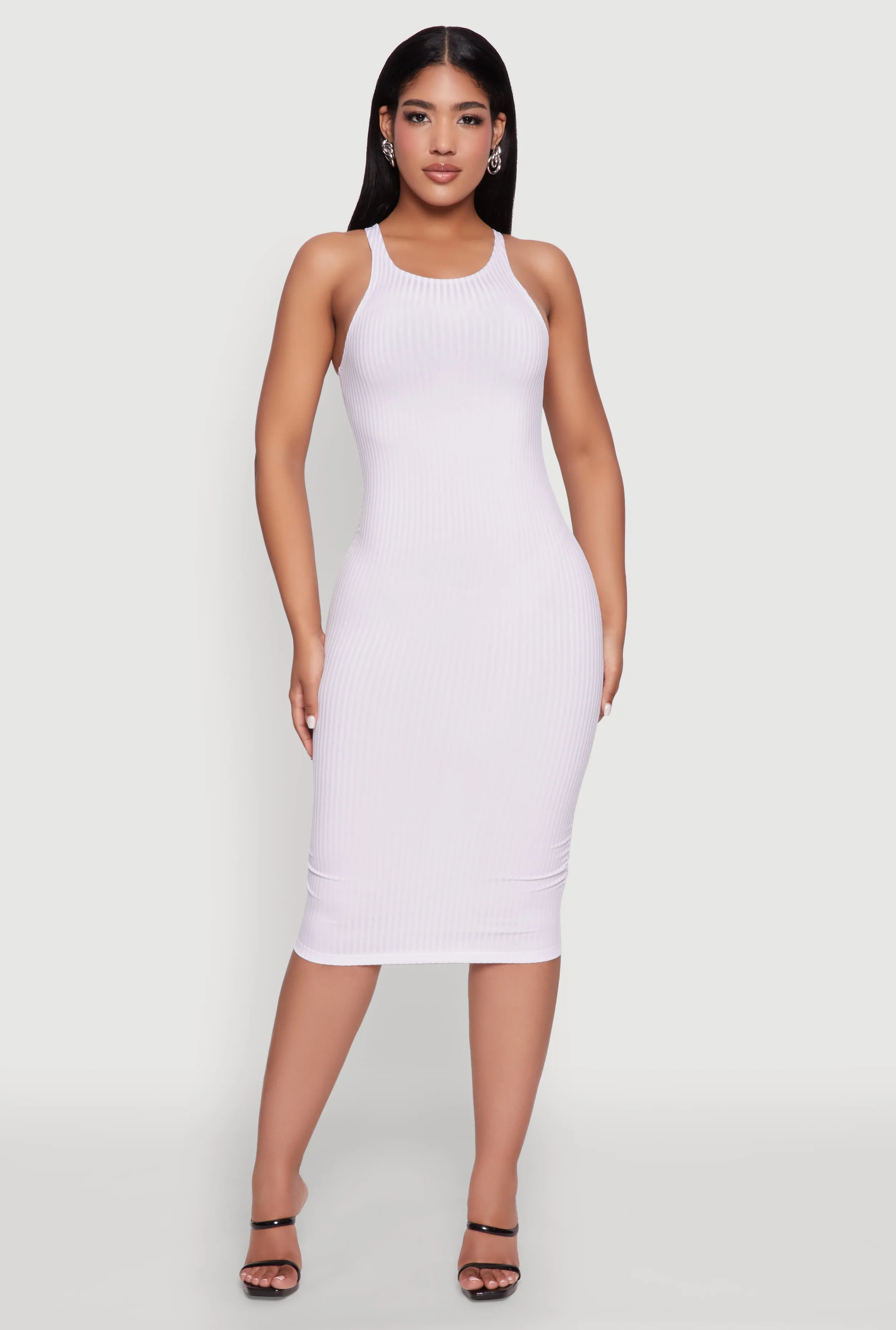 Rib Knit Tank Midi Dress sold by Rainbow product image thumbnail 2