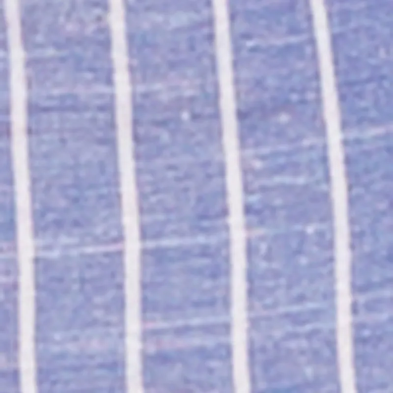 Plus Size Tie Waist Belted Pinstripe Romper sold by Rainbow product image thumbnail 4