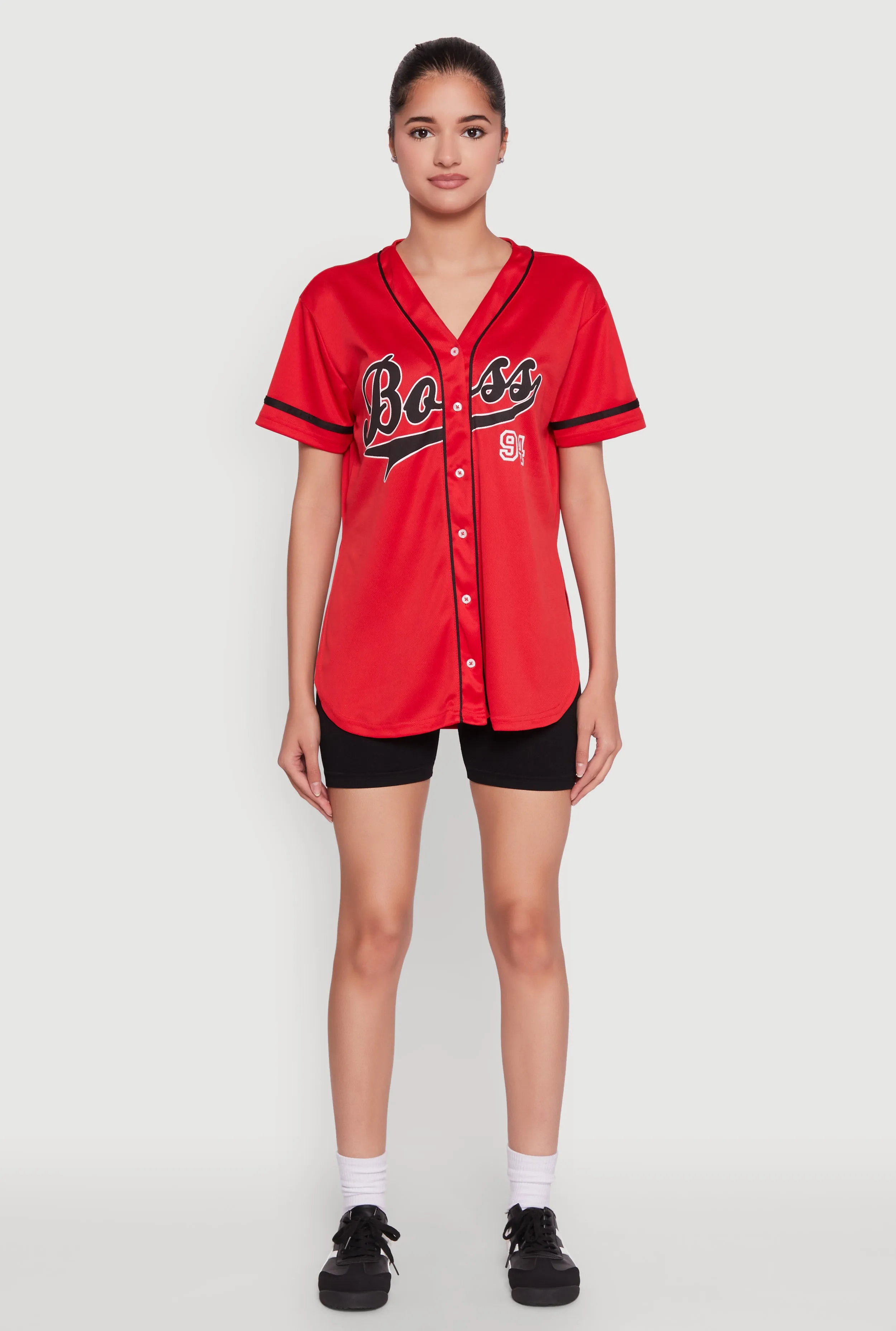 Boss 94 Graphic Baseball Jersey sold by Rainbow product image thumbnail 3