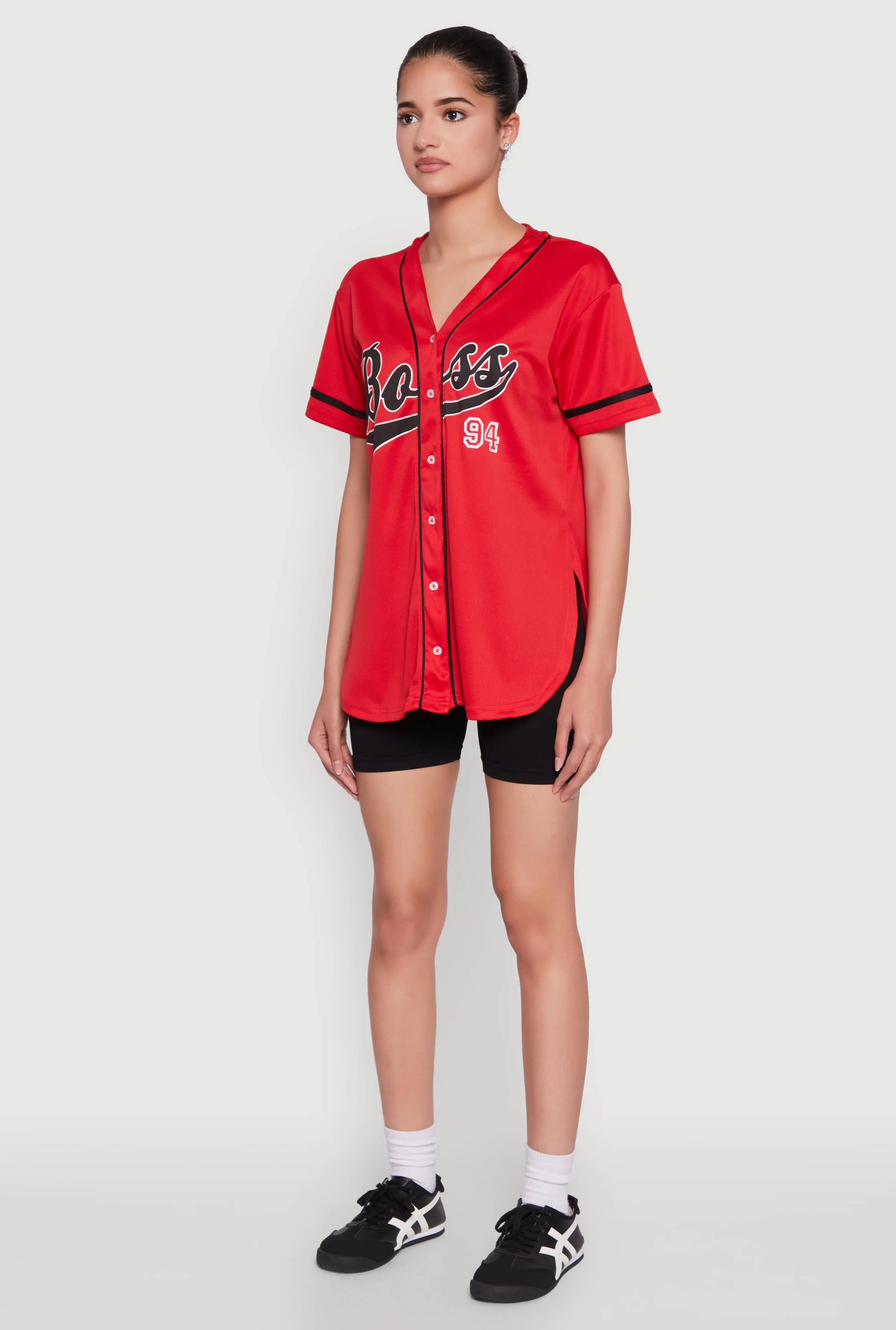 Boss 94 Graphic Baseball Jersey sold by Rainbow product image thumbnail 5