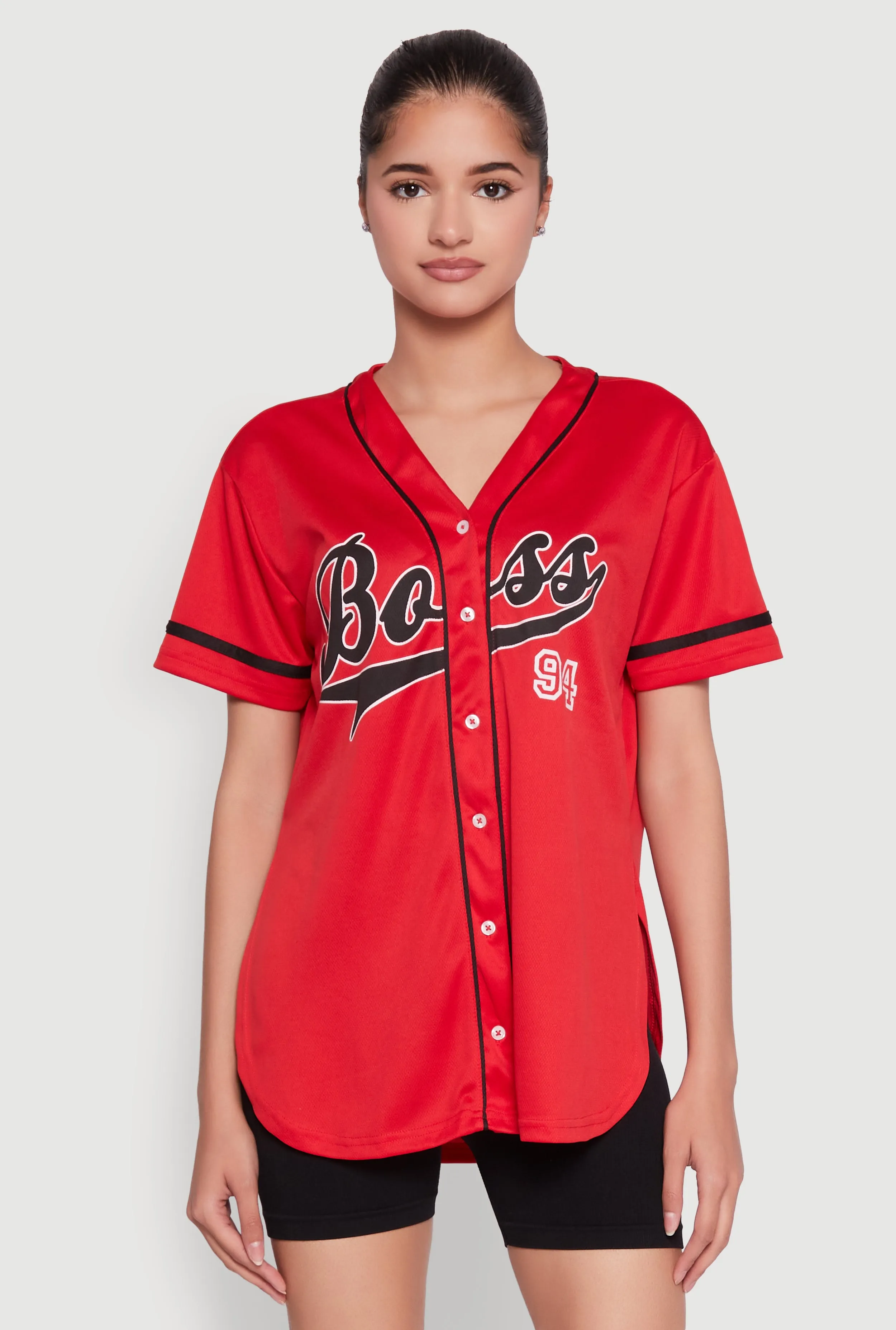 Boss 94 Graphic Baseball Jersey sold by Rainbow product image thumbnail 2