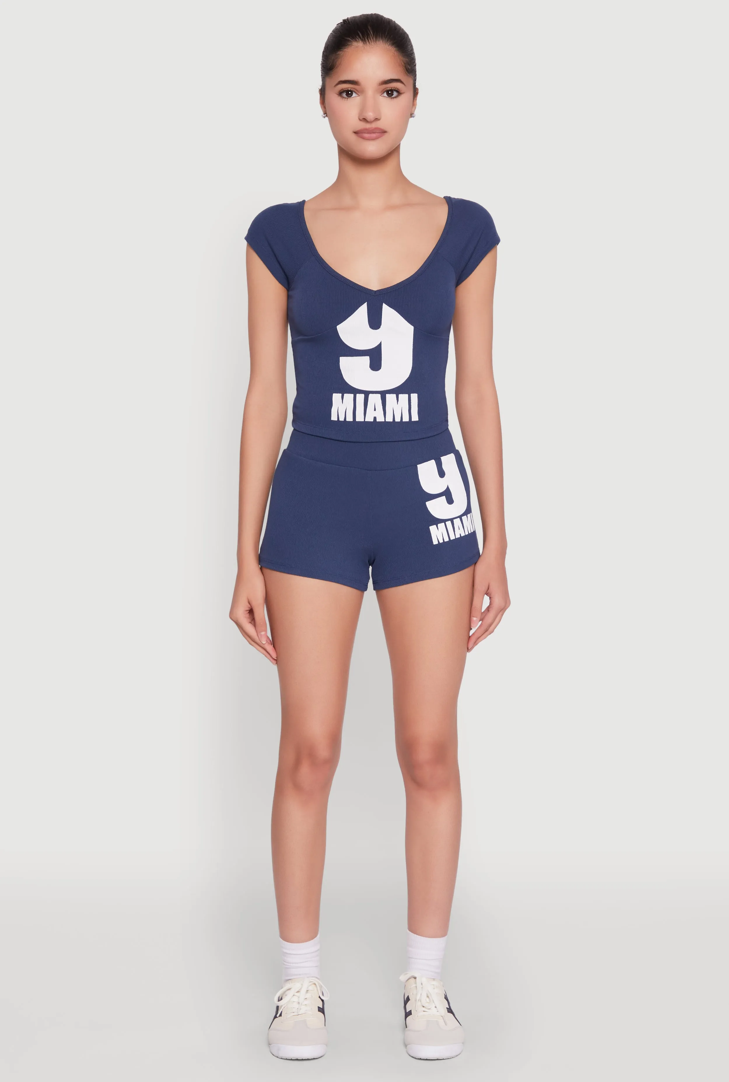 9 Miami Graphic Top sold by Rainbow product image thumbnail 3