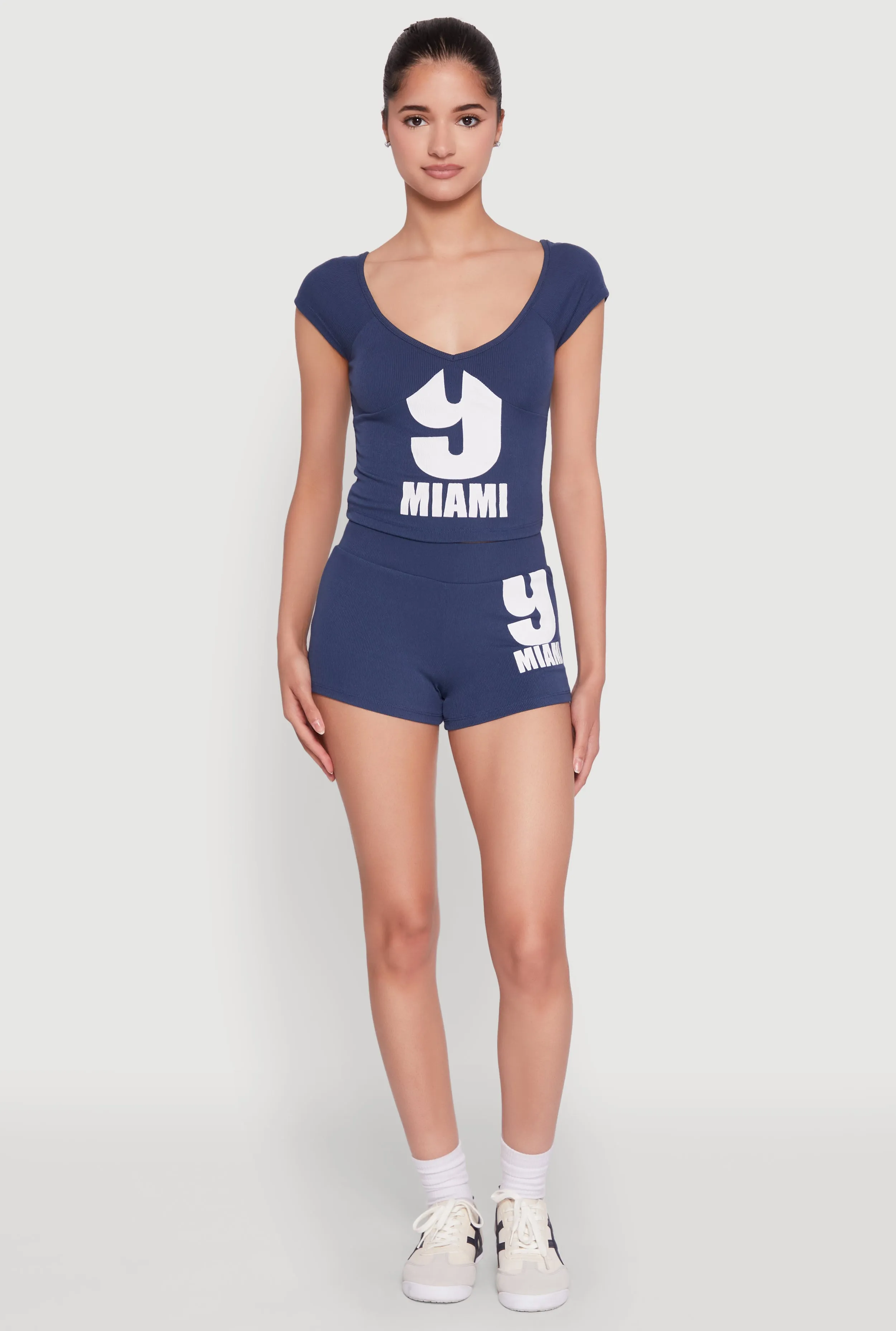 9 Miami Graphic Top sold by Rainbow product image thumbnail 2