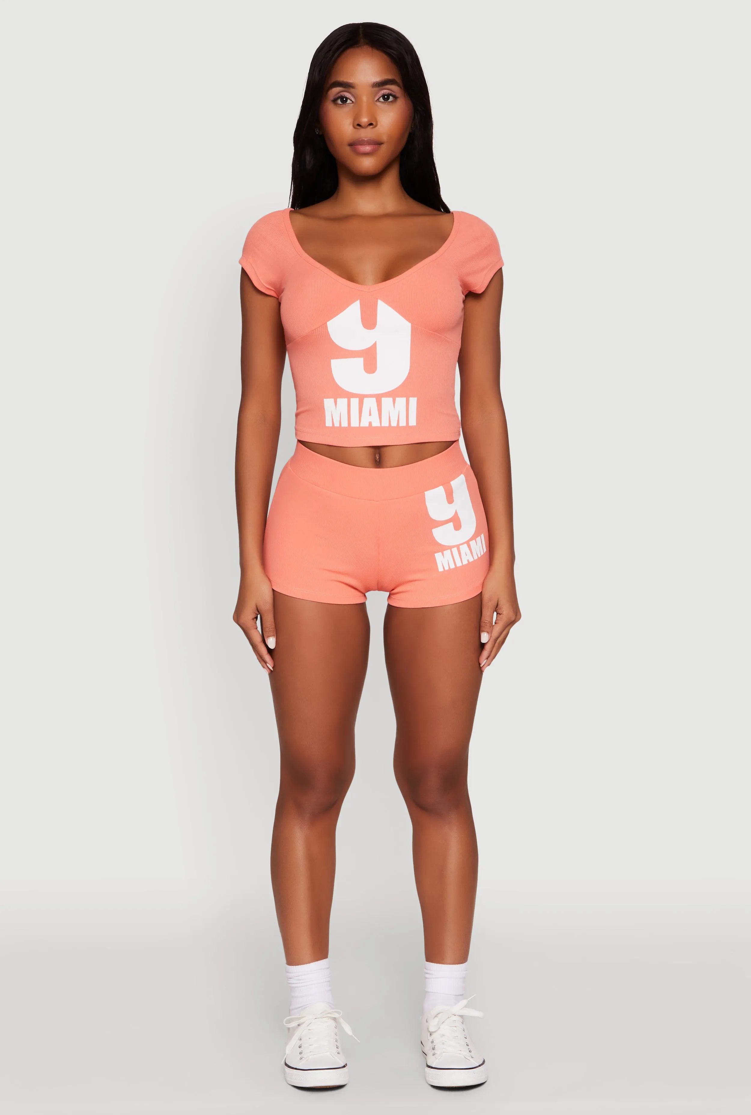 9 Miami Graphic Top sold by Rainbow product image thumbnail 3