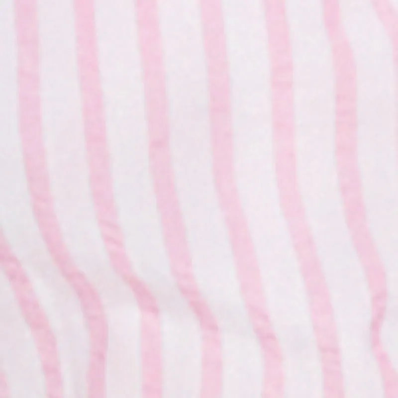 Seersucker Striped Drawstring Waist Shorts sold by Rainbow product image thumbnail 4