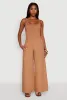 Sleeveless Scoop Neck Jumpsuit sold by Rainbow