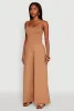 Sleeveless Scoop Neck Jumpsuit sold by Rainbow