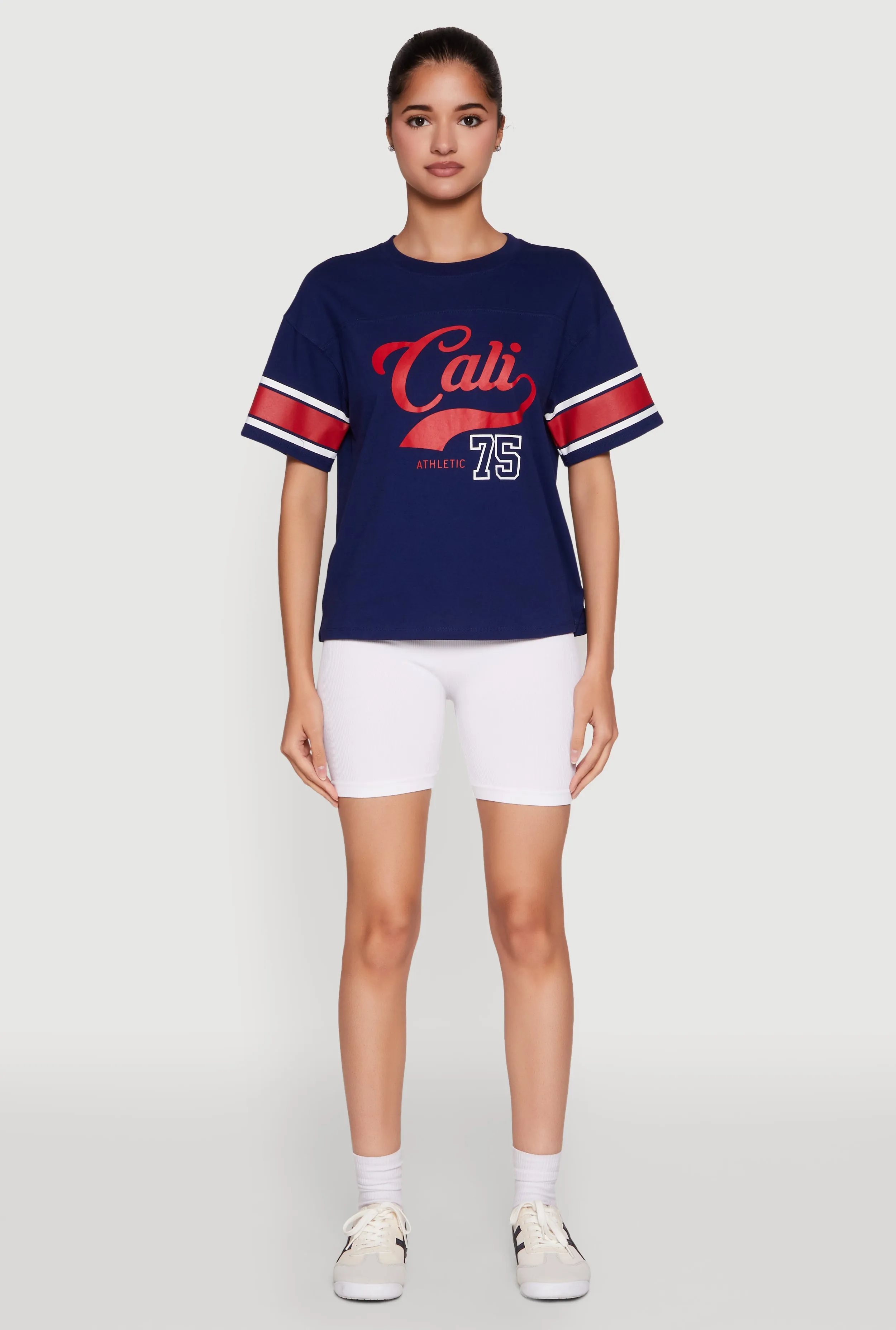Almost Famous Graphic Varsity T Shirt sold by Rainbow product image thumbnail 3