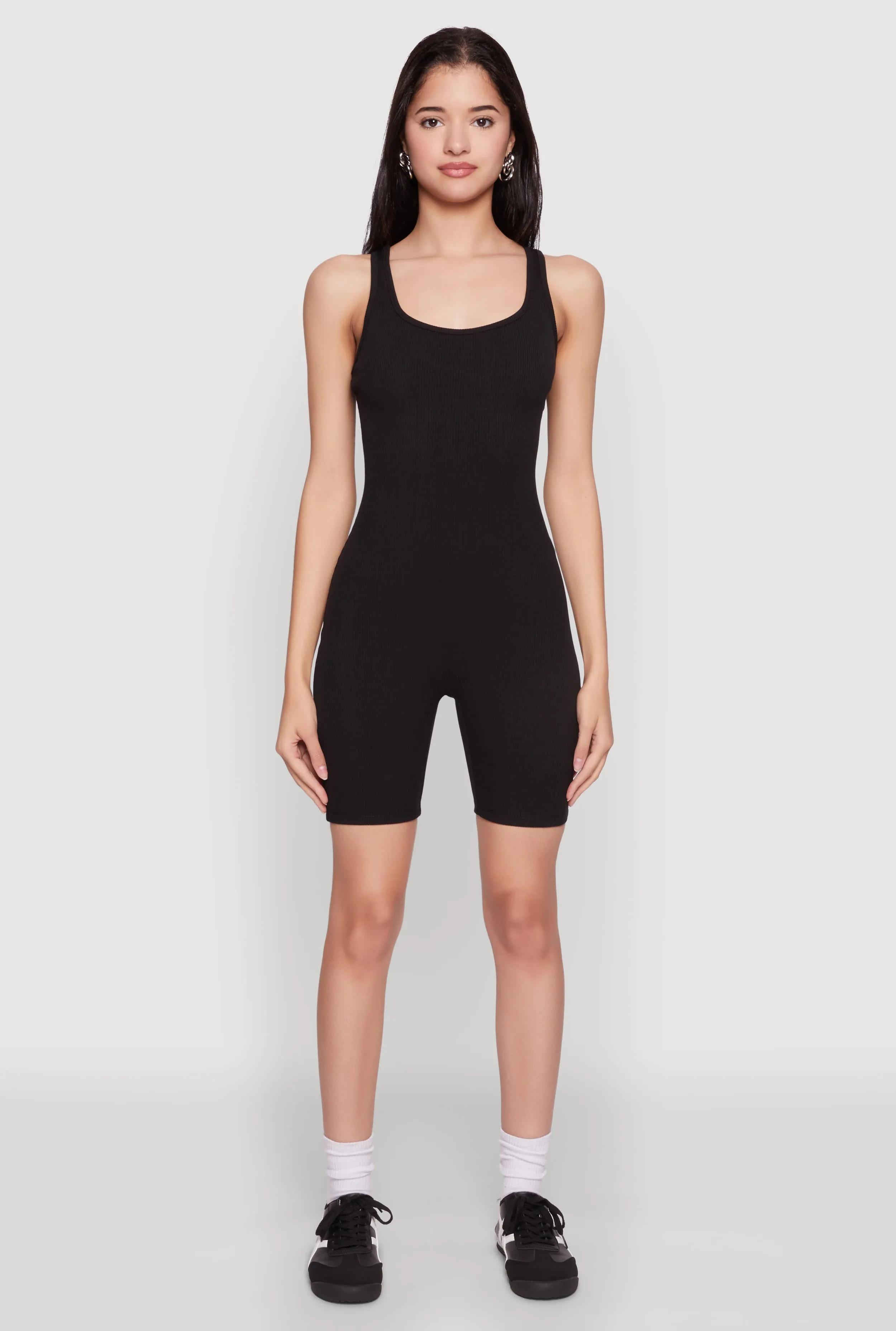 Iris Rib Knit Biker Romper sold by Rainbow product image thumbnail 2