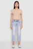 Cropped Short Sleeve Crew Neck Tee sold by Rainbow