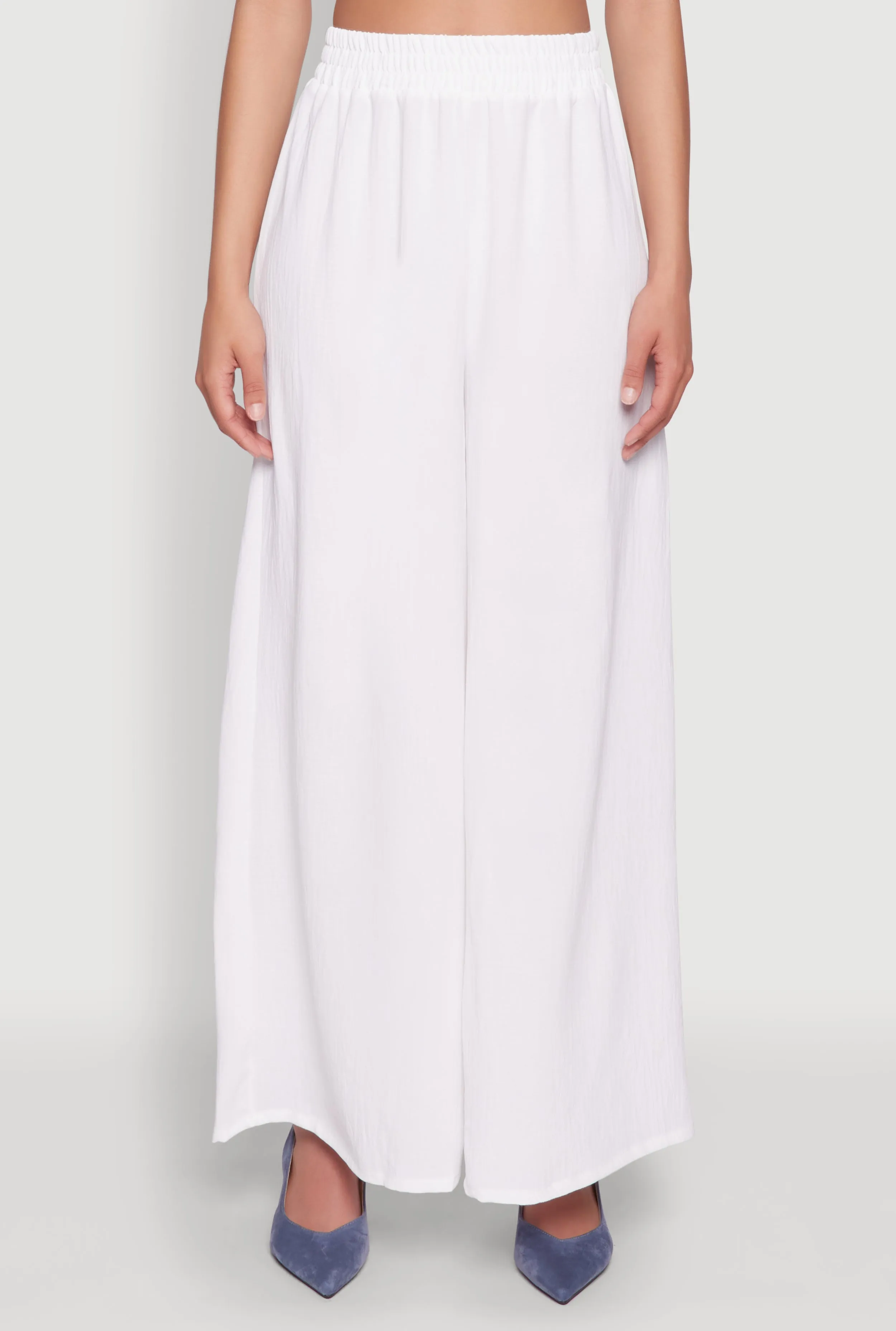 Haute Monde Elastic Waist Wide Leg Pants sold by Rainbow product image thumbnail 3