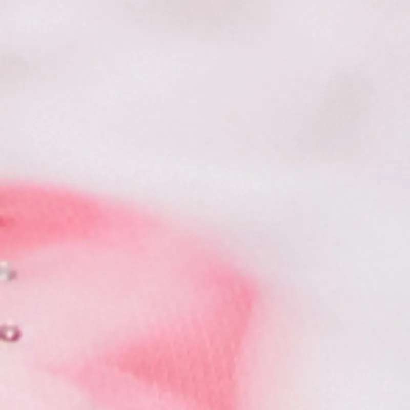 Plus Size Rhinestone Floral Print Mesh Top sold by Rainbow product image thumbnail 4