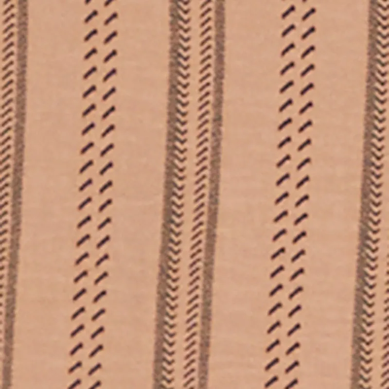 Airy Striped Tie Waist Mini Shirt Dress sold by Rainbow product image thumbnail 4