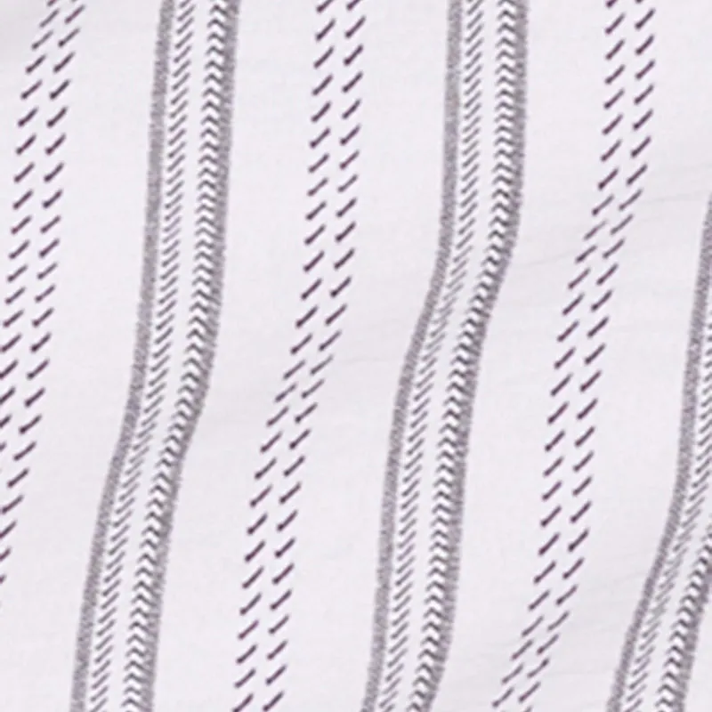 Airy Striped Tie Waist Mini Shirt Dress sold by Rainbow product image thumbnail 4