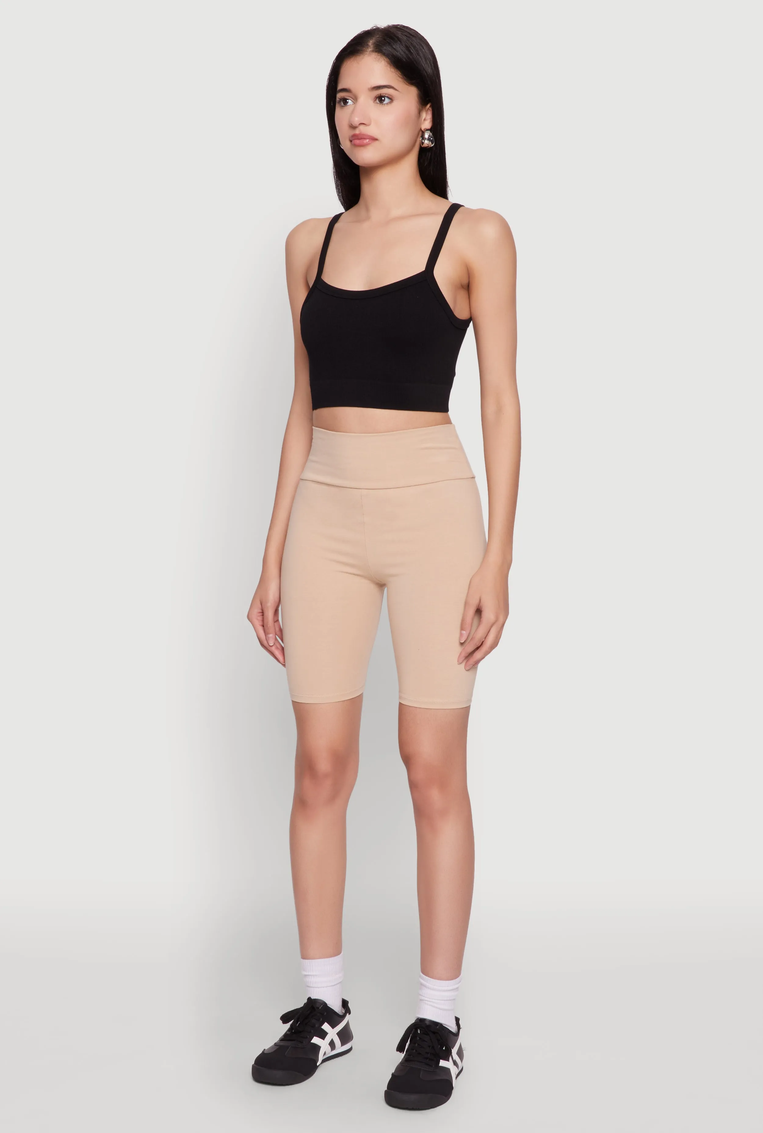 Cotton Wide Waistband Biker Shorts sold by Rainbow product image thumbnail 3