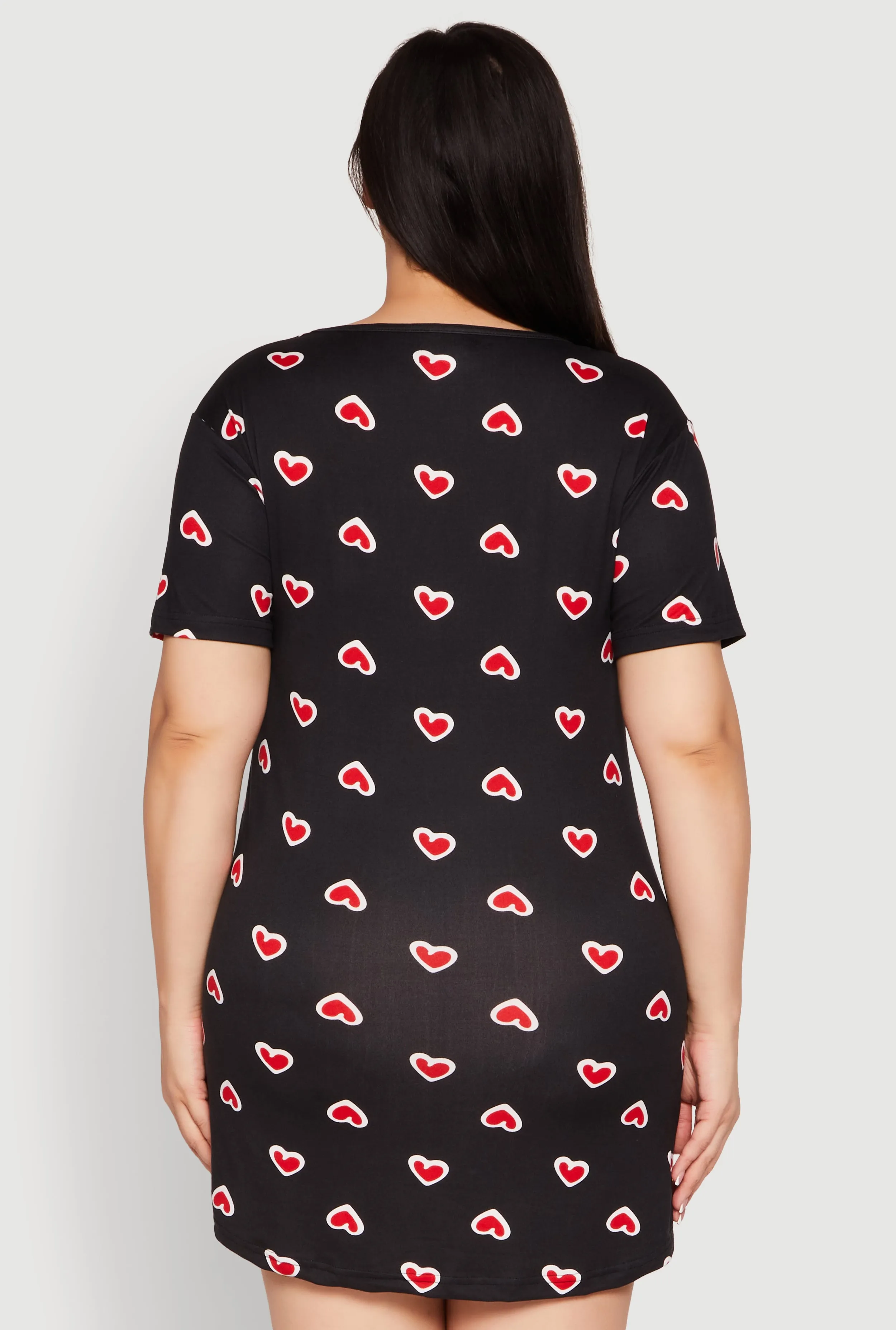 Plus Size Yep Still Single Graphic Nightgown sold by Rainbow product image thumbnail 3