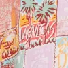 Post Card Destination Print Shorts sold by Rainbow