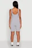 Iris Rib Knit Biker Romper sold by Rainbow