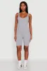 Iris Rib Knit Biker Romper sold by Rainbow
