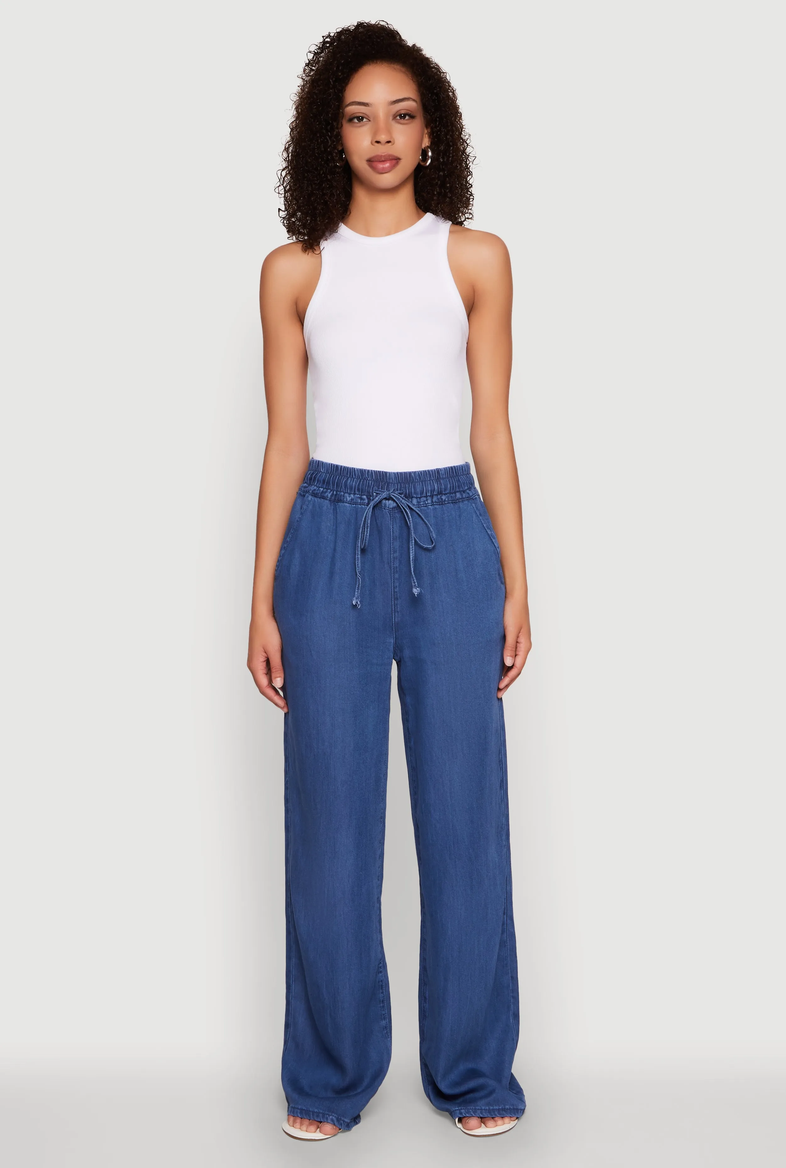 WAX Chambray Palazzo Pants sold by Rainbow product image thumbnail 2