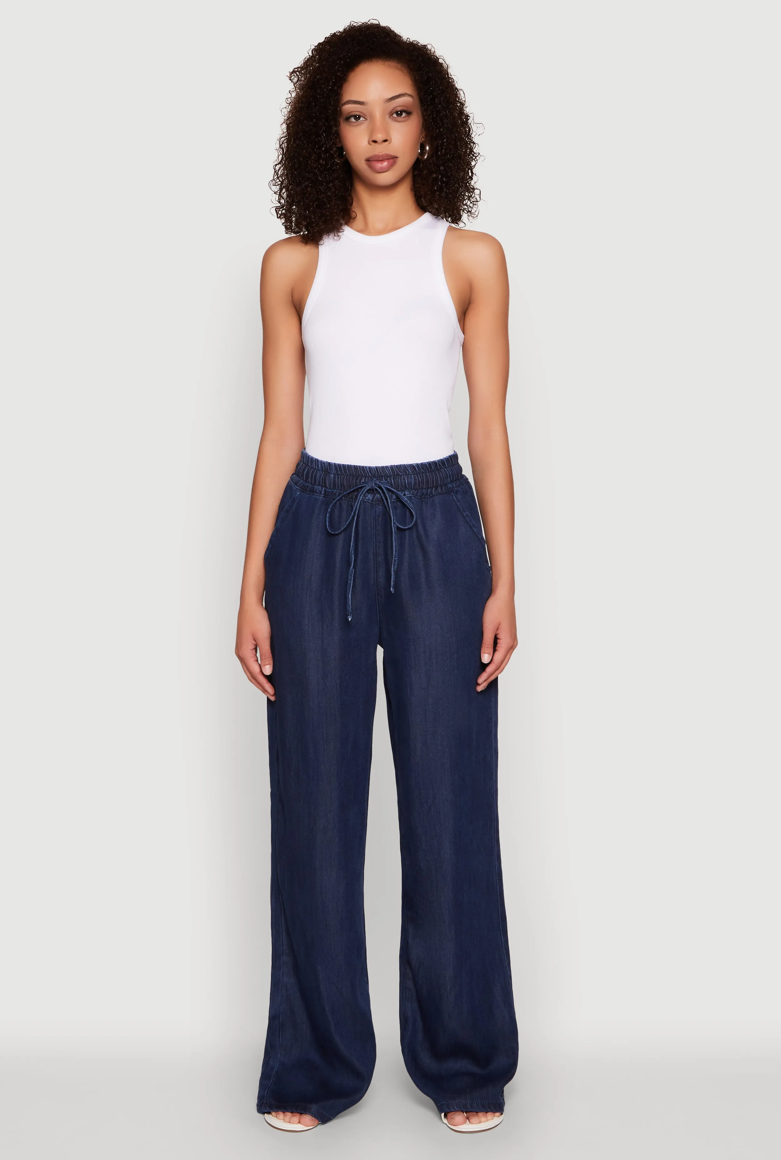 WAX Chambray Palazzo Pants sold by Rainbow product image thumbnail 2