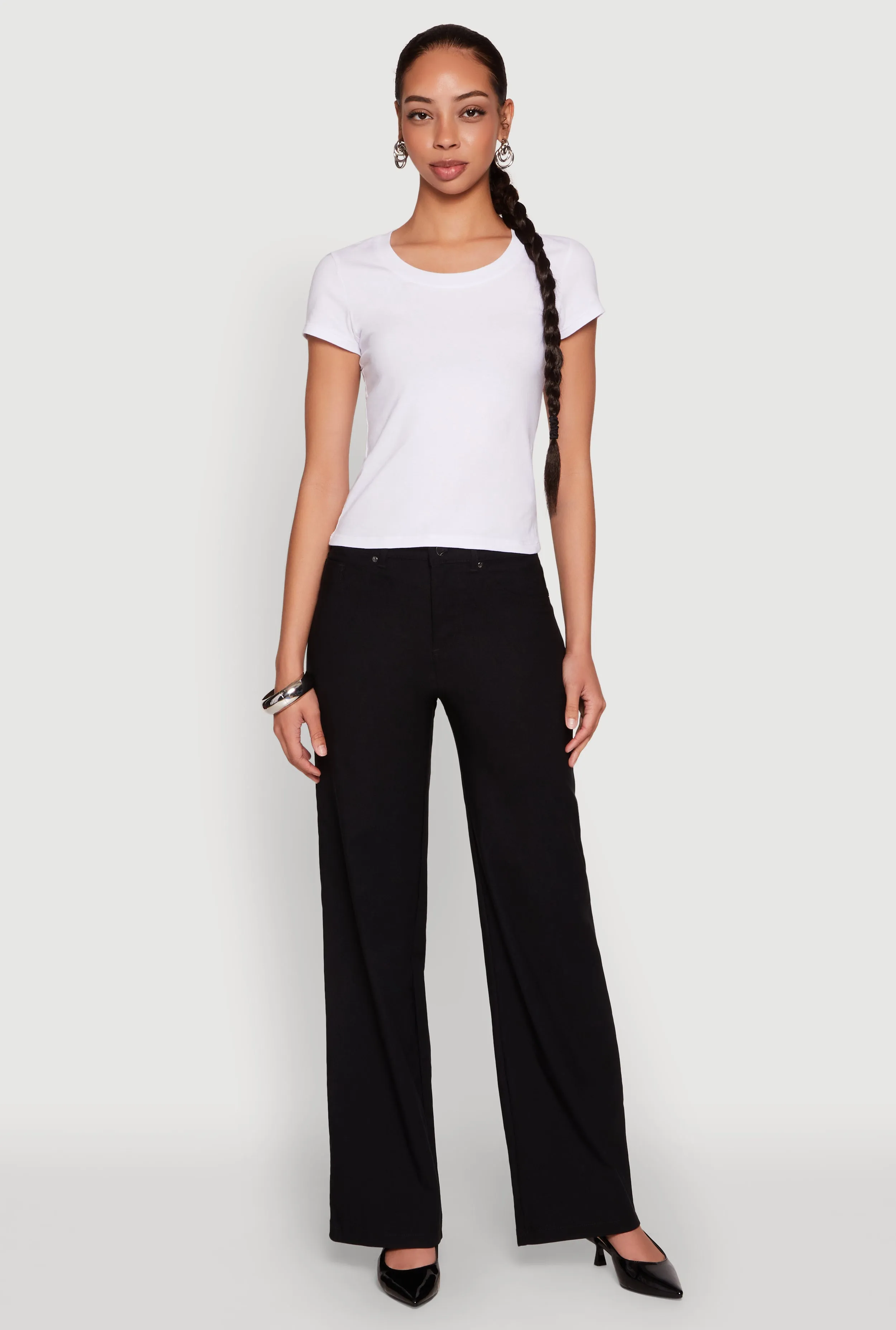 Hyperstretch Straight Leg Jeans sold by Rainbow