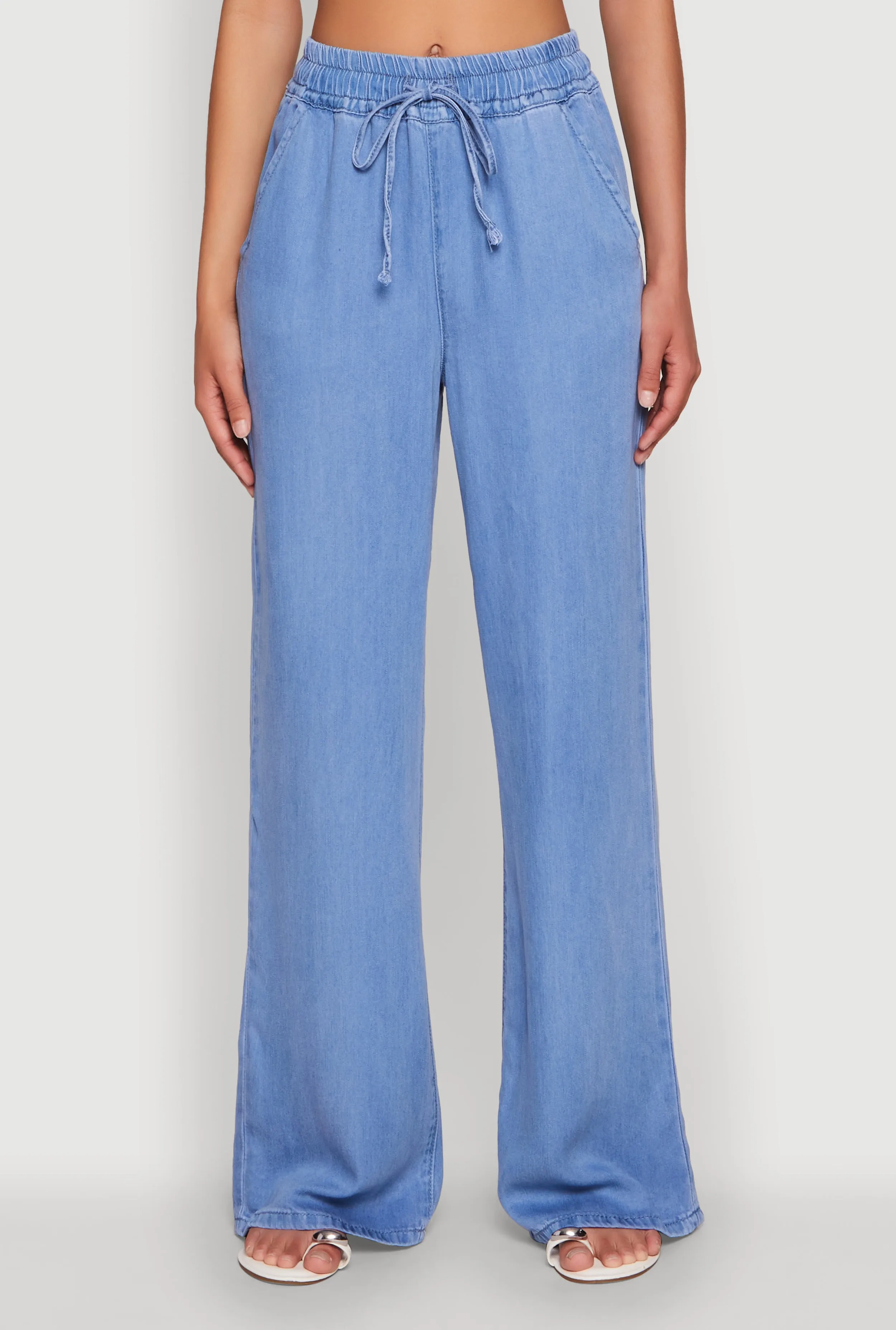 WAX Chambray Palazzo Pants sold by Rainbow product image thumbnail 5