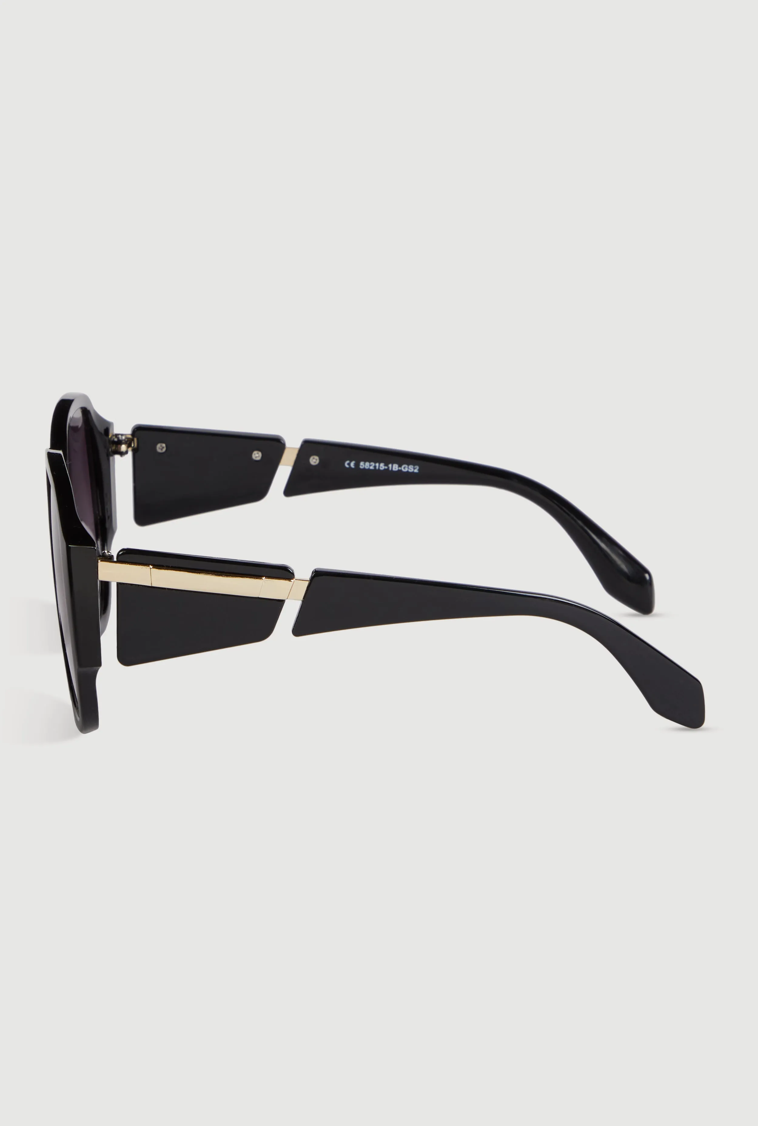 Metallic Side Detail Sunglasses sold by Rainbow product image thumbnail 5
