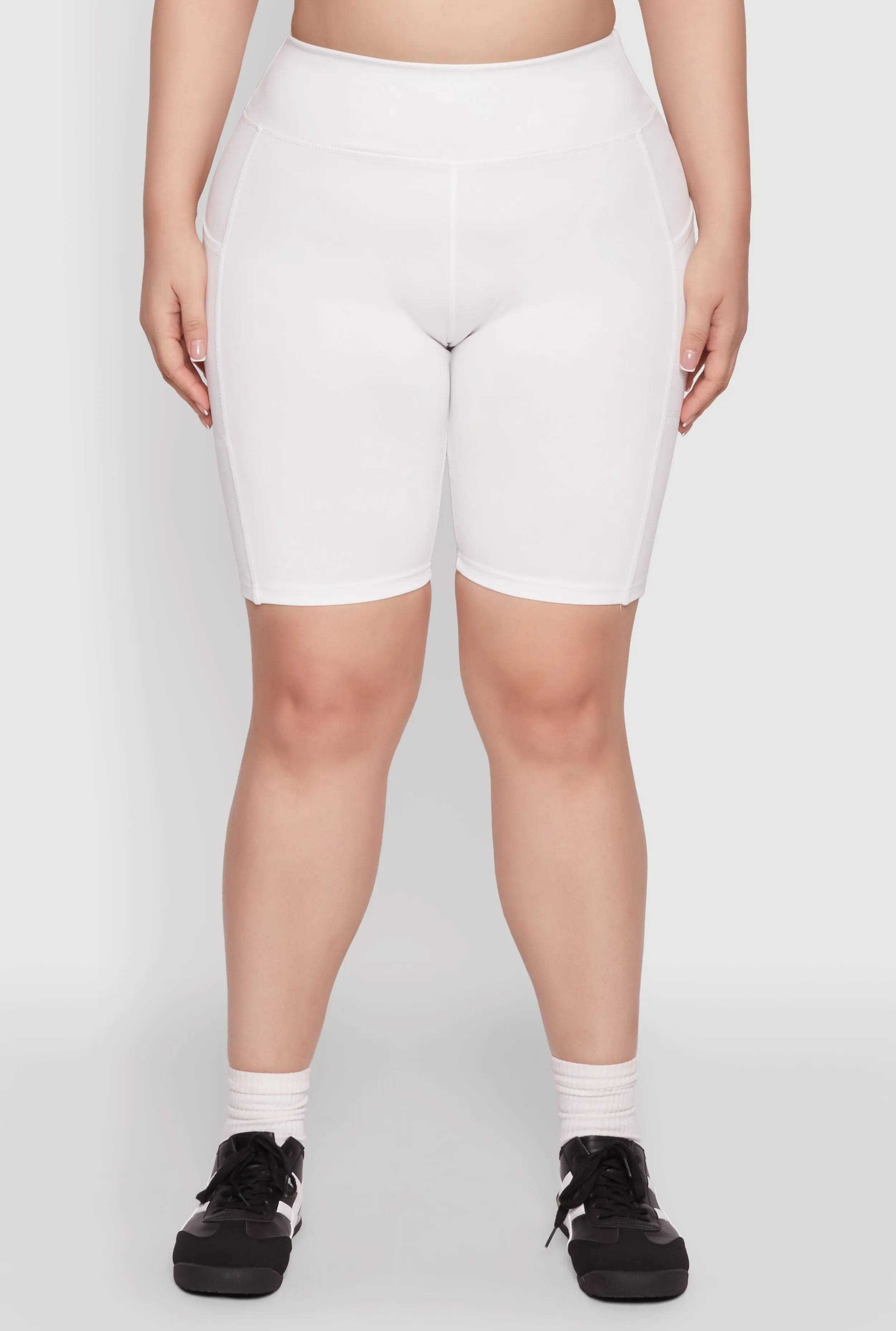 Plus Size Side Pocket Cycling Shorts sold by Rainbow product image thumbnail 5