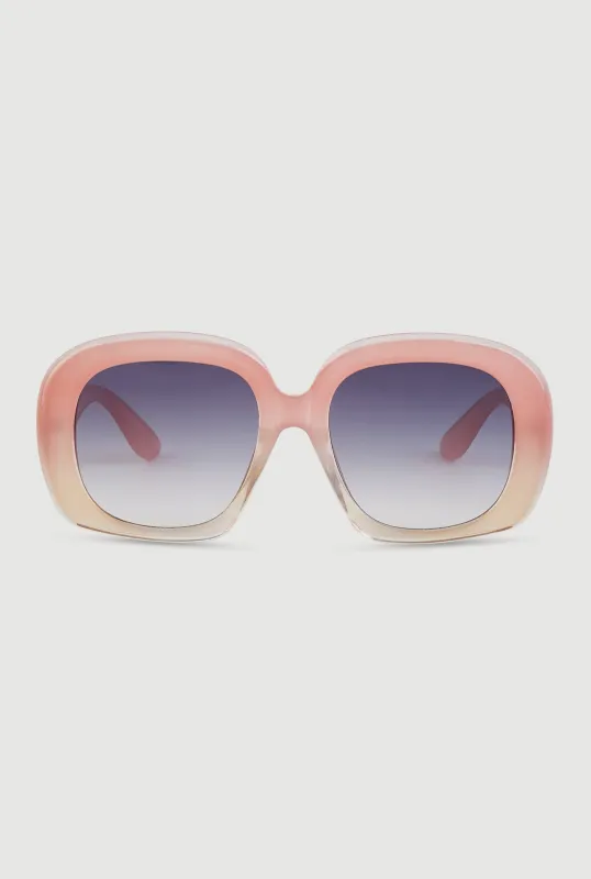 Ombre Frame Sunglasses sold by Rainbow