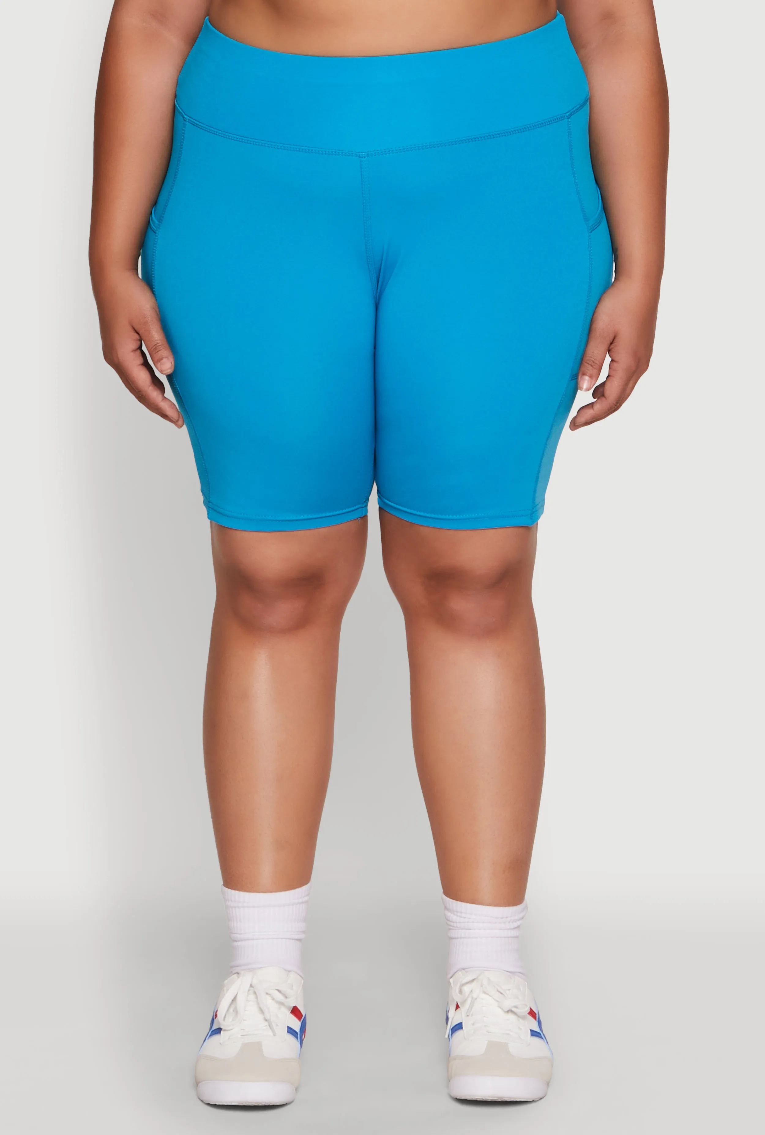 Plus Size Side Pocket Cycling Shorts sold by Rainbow product image thumbnail 5