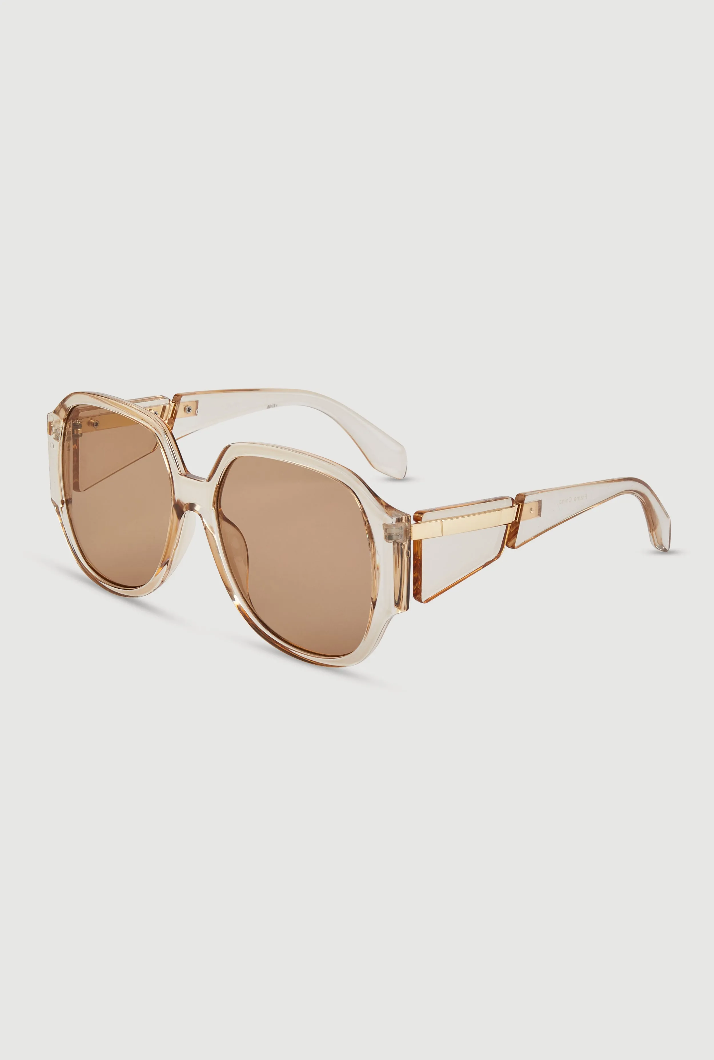 Metallic Side Detail Sunglasses sold by Rainbow product image thumbnail 3
